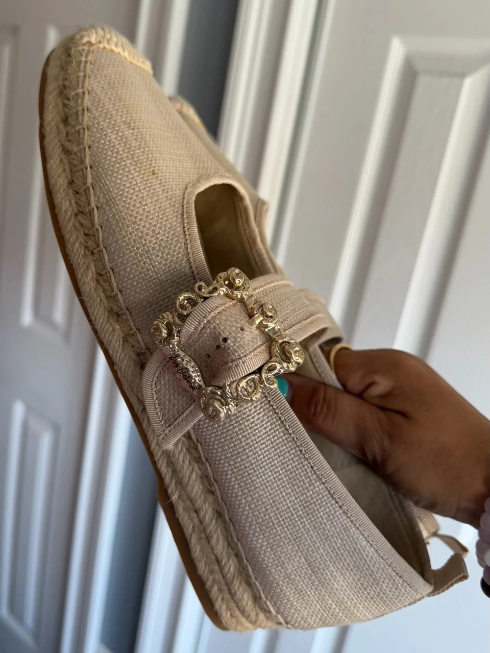 Sam Edelman Maddy Mary Jane Espadrille Shoes Women, Size: 11